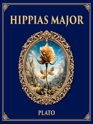 cover image of Hippias Major